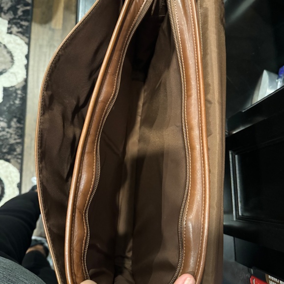 RARE Coach British Tan Portfolio Thompson Briefcase J0669-F06455 - Picture 9 of 16